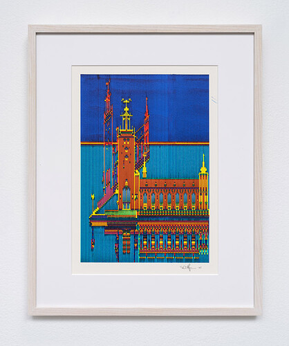 Stockholm City Hall, 1985