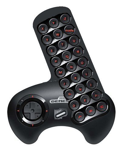 genesis 26 button pad