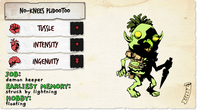 NO-KNEES PLIDOOTOO LoreSheet