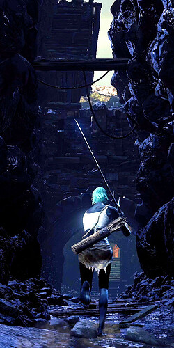 ravine