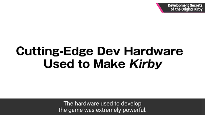 Masahiro Sakurai on Creating Games - Development Secrets of the Original Kirby Grab Bag ZUY2AtBD6Sk - 1231x692 - 1m53s