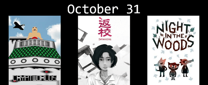 October 31