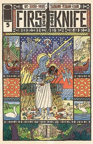 First Knife #5 cover