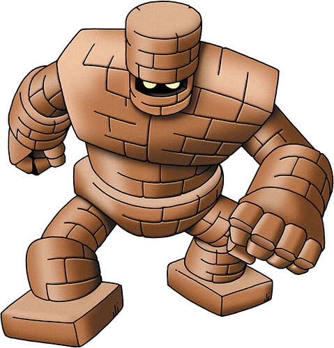 DQVIII_Golem