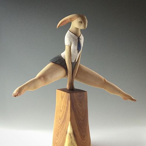 Japanese-Wood-Carving-Artist-Infuses-Life-Into-His-Amazing-Animal-Themed-Creations-7