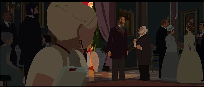 Approaching the prince