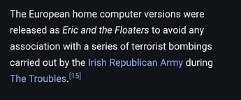 popular videogame mascot "eric" rumoured to support a 32 county ireland