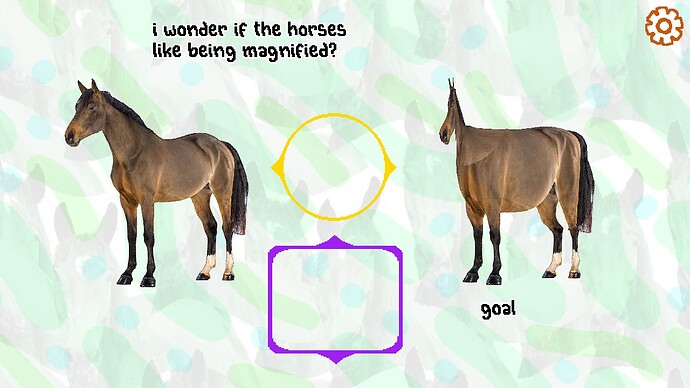 That's not the shape a horse should be! That's not the shape a horse should be AT ALL!