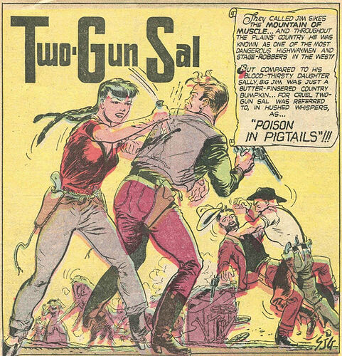 western thrillers - two gun sal