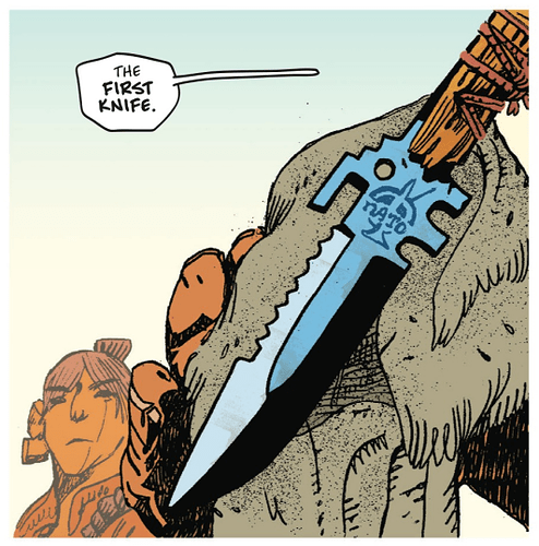 The First Knife's knife