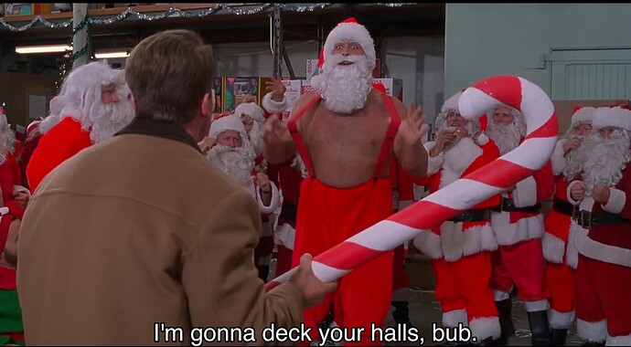 Big Show's gonna deck your halls