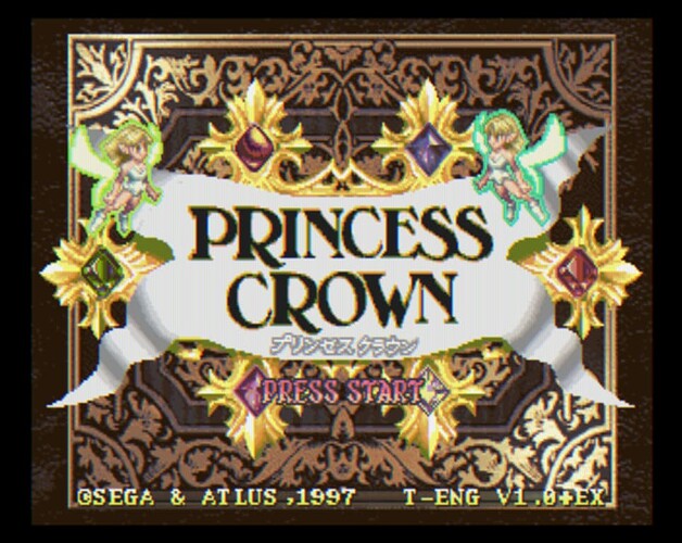 Princess Crown (Japan) (1M) (English)-0000