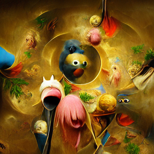 hieronymous bosch sesame street hd wallpaper