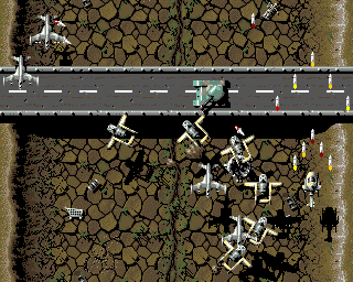 4249298-swiv-amiga-a-single-tank-is-bravely-moving-across-the-bridge