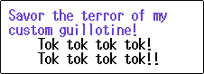 savor the terror