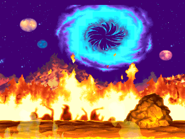 marvelsuperheroes-capcom-mephistos-realm-blackheart-stage