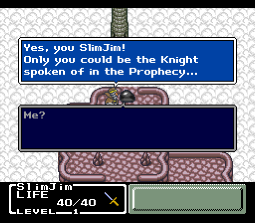 FFMQ Slime Grey ingame